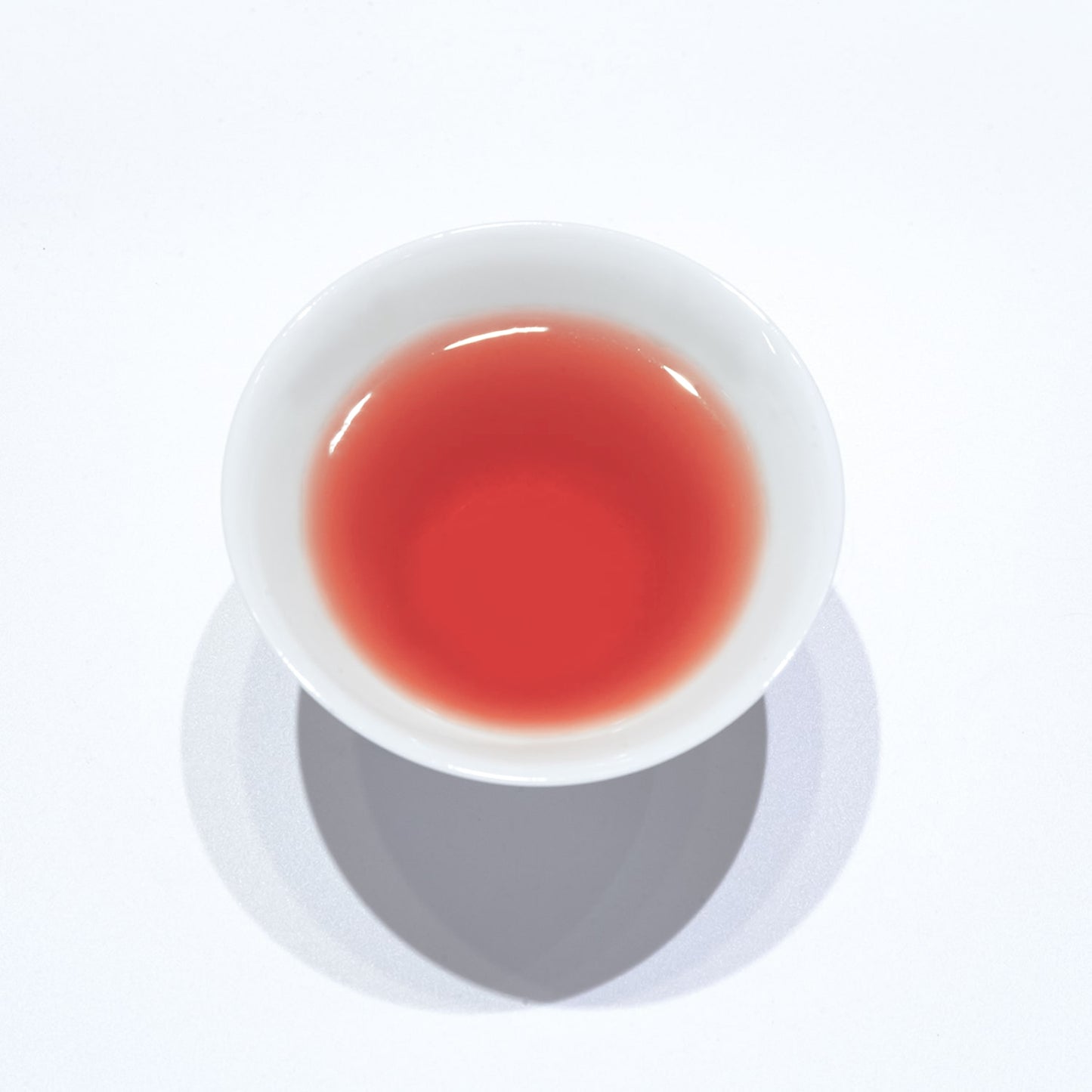 焙じ茶+ハイビスカス