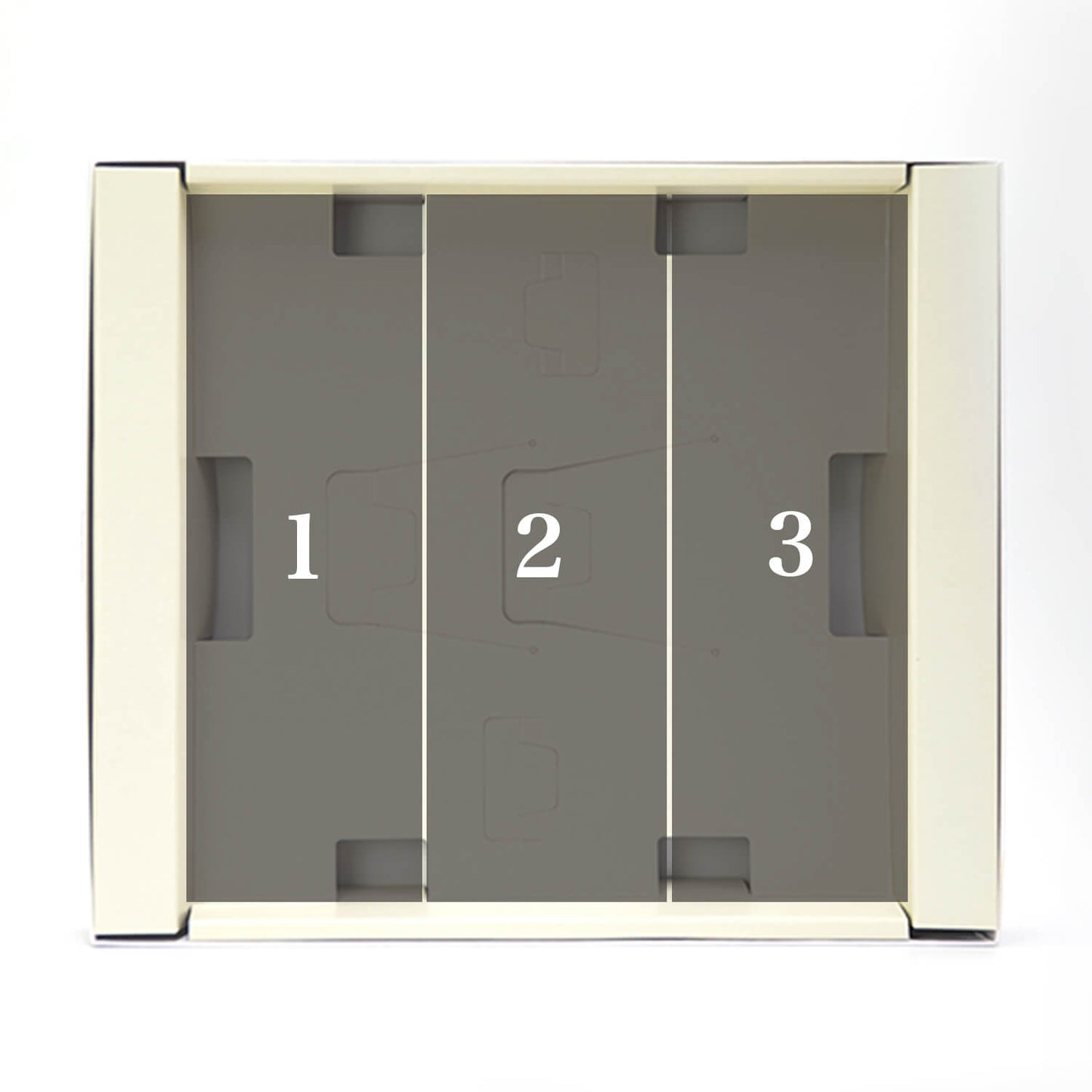 100g詰めギフト用の箱(2or3袋用) 白色