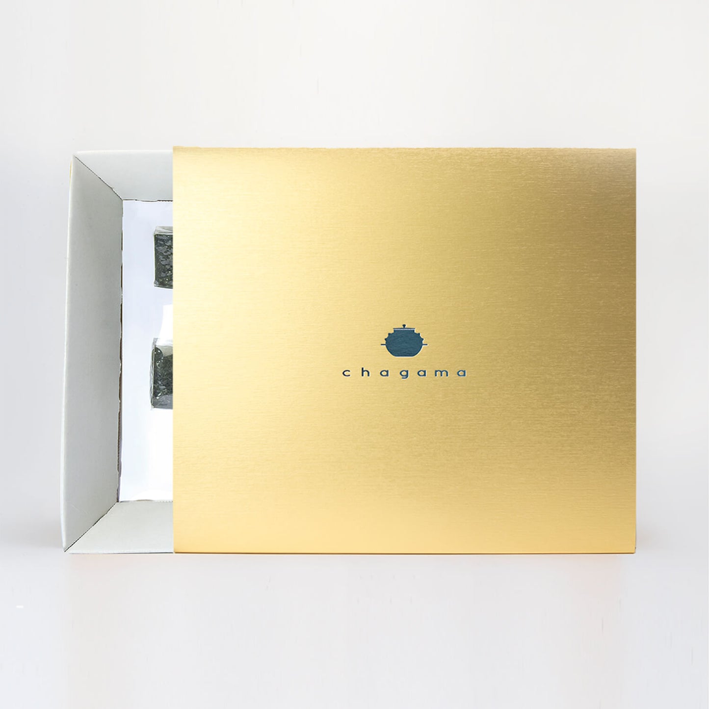 キュービックフローター(いろいろ詰められる)金×白