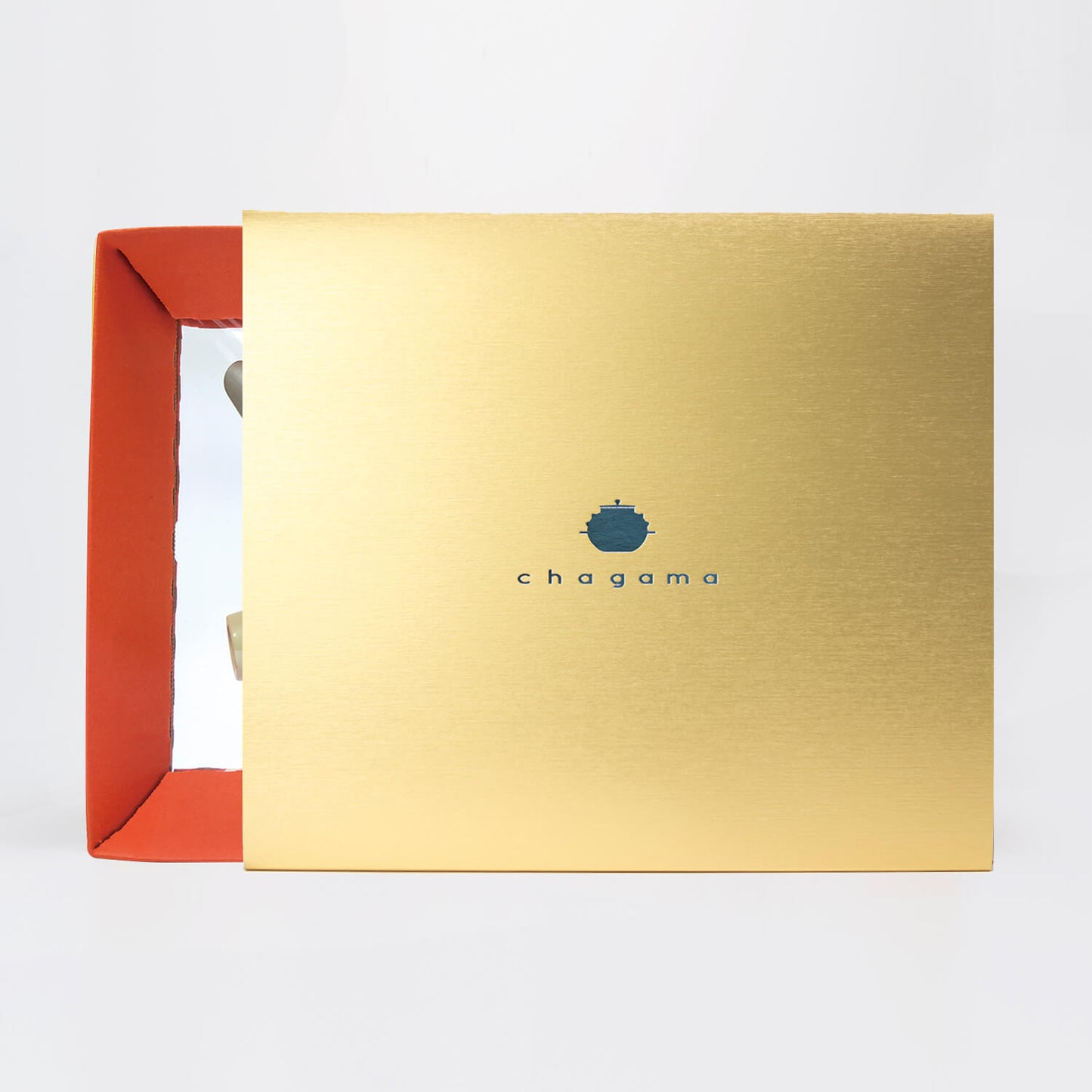 キュービックフローター(いろいろ詰められる)金×橙