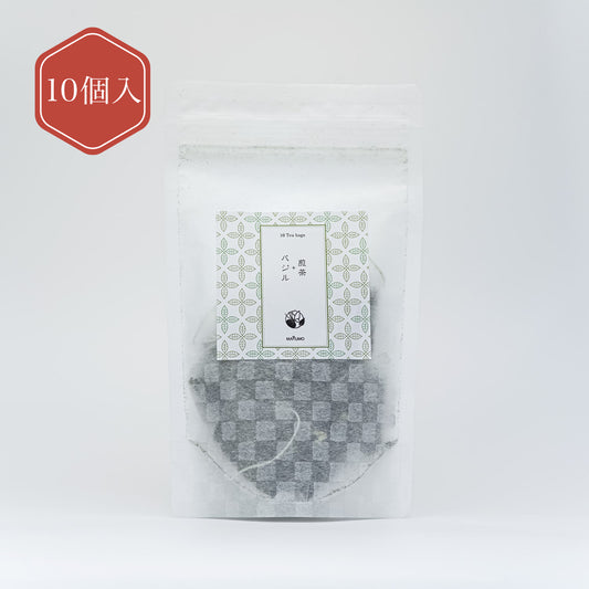 煎茶+バジル ティーバッグ10個入