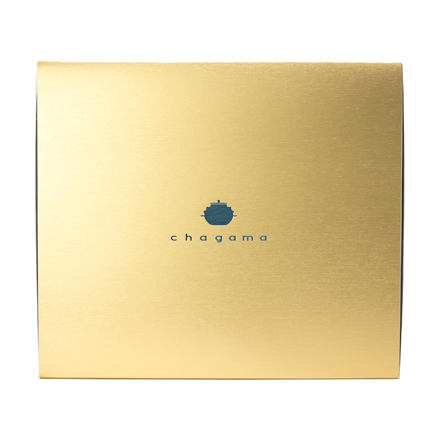 chagama100g詰めギフト用の箱(2or3袋用) 金色