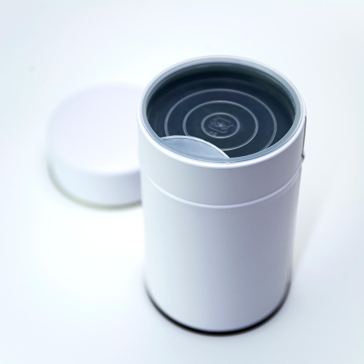 chagama茶缶(50g×2袋用) 白色